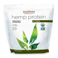 Nutiva Organic Hemp Protein Hi Fiber, 3 Pound Bag