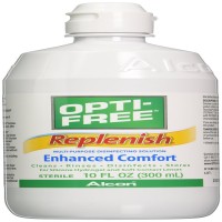 Opti-Free Replenish Multi-Purpose Disinfecting Solution, 10 Ounce, 2 Count