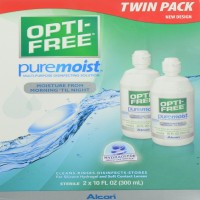 Opti-Free Puremoist Multi-Purpose Disinfecting Solution, 10 Oz