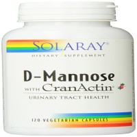 Solaray Solaray D-Mannose with Cranactin, 1000mg,