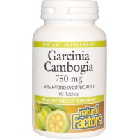 Natural Factors, Garcinia Cambogia, 750 mg, 90 Tablets