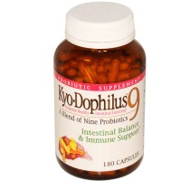 Wakunaga - Kyolic, Kyo-Dophilus 9, 180 Capsules