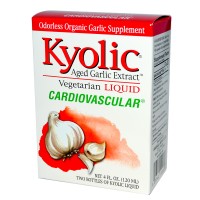 Wakunaga - Kyolic, Aged Garlic Extract, Cardiovascular, Liquid, 2 bottles, 2 fl oz (60 ml) Each