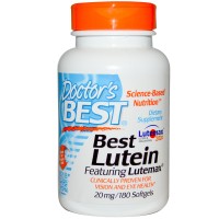 Doctors Best, Best Lutein, Featuring Lutemax, 20 mg, 180 Softgels