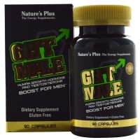 Natures Plus, GHT Male, Human Growth Hormone And Testosterone Boost For Men, 90 Capsules