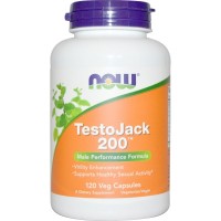 Now Foods, TestoJack 200, 120 Veggie Caps