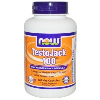 Now Foods, TestoJack 100, 120 Veggie Caps